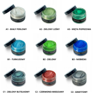 Zegar ścienny z drewna oliwnego i żywicy epoksydowej - obrazek 2